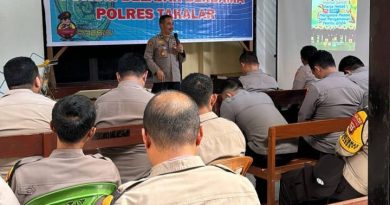 Tingkatkan Kompetensi Personel Polri, Polres Takalar Gelar Forum Belajar Bersama