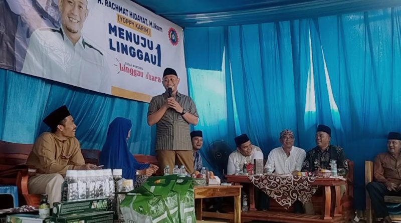 H. Rachmat Hidayat Hadiri acara halal bihalal KBM MLM