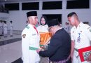 Pj Wali Kota H.Trisko Defriyansa Secara Resmi Mengukuhkan Paskibraka Kota Lubuk Linggau Tahun 2024