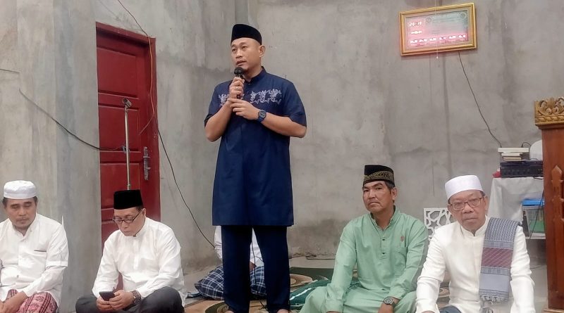 Hadir di Acara Maulid Nabi, Yoppy Bantu Pembangunan Masjid Nur Fathan