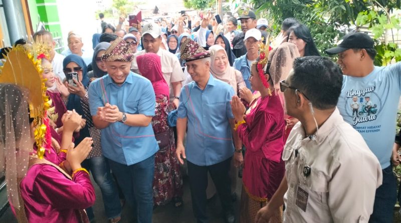 Calon Wako – Wawako Lubuklinggau Nomor urut 2 Sangat Terharu Terhadap Antusias Masyarakat Kelurahan Suka Jadi