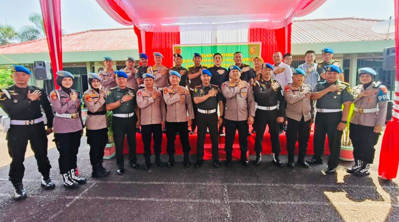 Mantapkan Sinergitas TNI – Polri, Kabid Propam Polda Sumsel Coffee Morning Bersama Dandenpom II / 4 Palembang