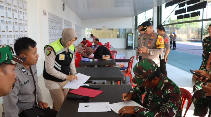 Hari Jadi Humas ke 73, Polres Musi Rawas Gelar Donor Darah