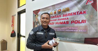 Menyambut HUT Humas Polri ke-73, Polres Pangandaran Gelar Donor Darah