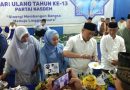 HUT ke 13, Partai Nasdem Lubuklinggau Ingatkan Simpatisan Jangan Lakukan Ujaran Kebencian di Pilkada