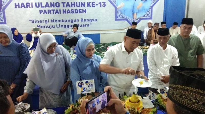 HUT ke 13, Partai Nasdem Lubuklinggau Ingatkan Simpatisan Jangan Lakukan Ujaran Kebencian di Pilkada