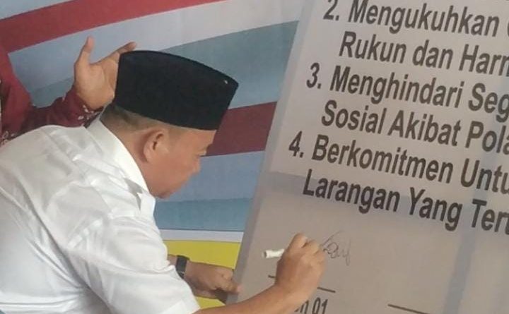 Imam Senen Hadiri Giat FKUB Deklarasi Pilkada Damai 