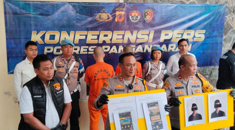 Polisi Bongkar Sindikat Judi Online di Pangandaran, Empat Pelaku Ditangkap, Dua Dibawah Umur