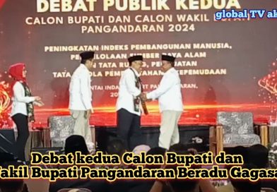 Debat kedua Calon Bupati dan Wakil Bupati Pangandaran Beradu Gagasan