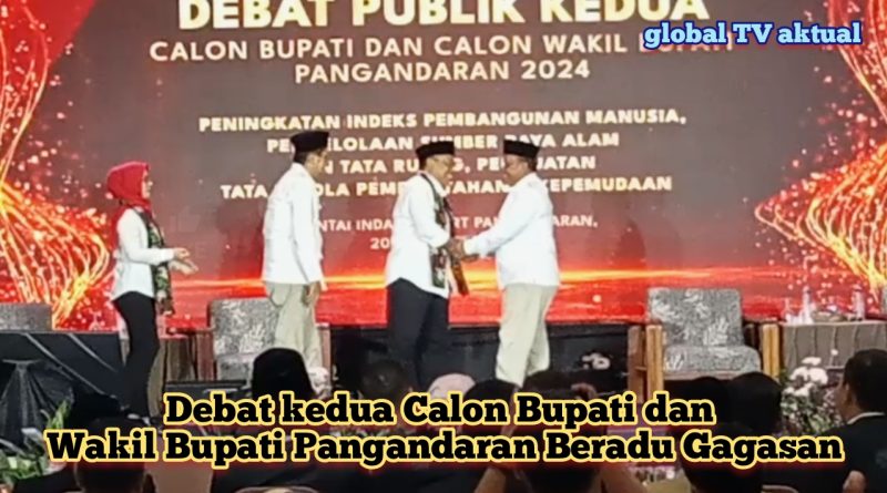 Debat kedua Calon Bupati dan Wakil Bupati Pangandaran Beradu Gagasan