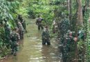 Sambut Hari Juang TNI AD 2024, Kodim 0625/Pangandaran Gelar Karya Bakti Pembersihan Sungai Cibojong