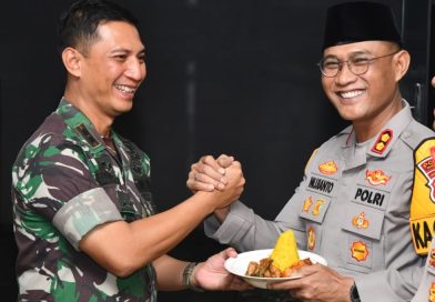 Sinergi TNI-Polri, Polres Pangandaran dan Kodim 0625 Gelar Buka Puasa Bersama dan Tarawih Keliling