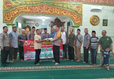 Polsek Lubuk Linggau Timur Polres Lubuk Linggau Gelar Kegiatan Jum’at Berkah 