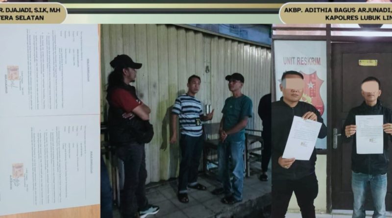 Operasi Sikat I Musi 2025 Polsek Linggau Timur, Polres Lubuk Linggau Berhasil Ungkap Kasus Tindak Premanisme dan Pungli
