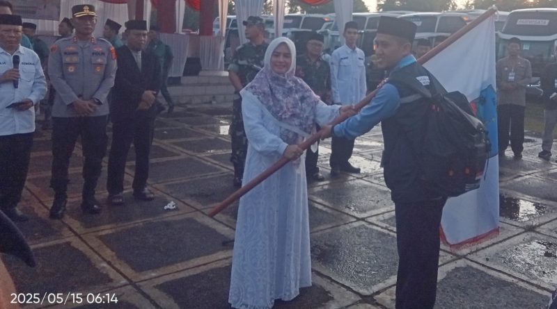 Bupati Pangandaran Resmi Lepas 419 Jamaah Haji Tahun 2025: Berangkat dengan 11 Bus Menuju Embarkasi Kertajati
